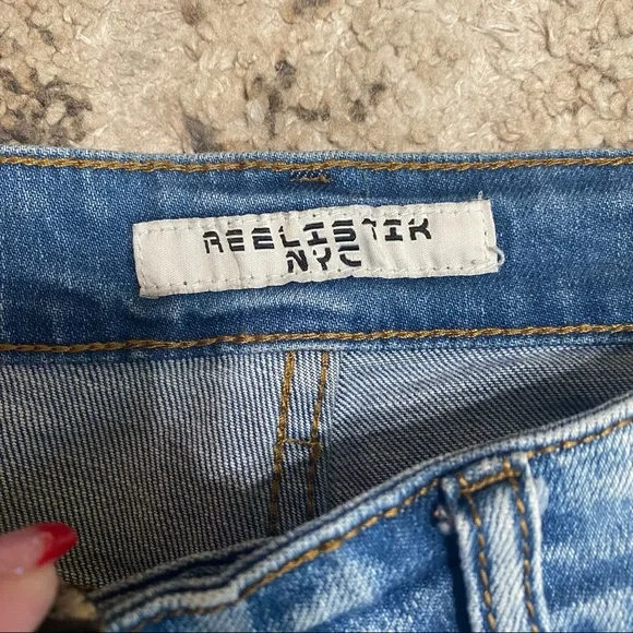 NWOT REELISTIK NYC- CARGO JEANS-BLUE